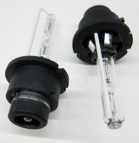 Sicklight Ninja D2R D2S Xenon HID Direct Replacement Low Dual Beam Headlight Light Bulbs Pair For Factory System (8000K Bluish White)