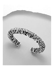 Cuff Bracelet In Sterling Silver
