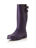 Chooka Women's Signature Solid Dual Buckle Rain Boot