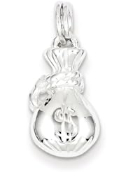 Sterling Silver Money bag Charm