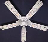 Ceiling Fan Designers 52FAN-MLB-CHW MLB Chicago White Sox Baseball Ceiling Fan 52 In.