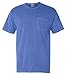 Chouinard Adult Heavyweight Cotton Short-Sleeve Pocket Tee - Flo Blue PgmDye - XL