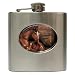 Limited Edition Violano Hip Flask Mare & Foal