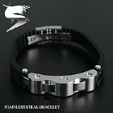 今、話題のステンレスメンズアクセサリー(男性用ジュエリー)【ステンレスアクセ】ステンレスブレスレット