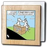 Cow Pies - 6 Inch Tile Napkin Holder