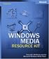 Microsoft  Windows Media  Resource Kit (Pro-Resource Kit)