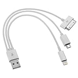 (Promotion: Order in the next 10 hours) Best deals on G0-TRONIX 3 in 1 USB 2.0 Connect to Lightning 8 Pin, Micro USB and apple 30 Pin Connector for iPhone 4 4S Samsung Galaxy Note 2 iPhone 5, iPad 4/Mini ipod touch 5G Nano 7th today