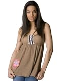 Fresh Karma Tank Top – Babydoll in Brown (Medium)