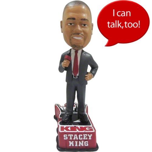 Stacey King Talking Bobble Head- 21King by Stacey King