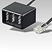 Telefon Adapter RJ45 Stecker - TAE Buchsen