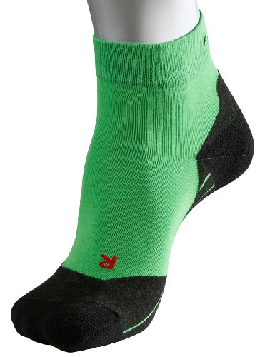 FALKE Damen Running-Socke RU 4 Short, vividgreen black, 39-40, 16672 Preisvergleich