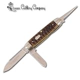 Queen Folding Knife Schatt and Morgan Equal End Cattle