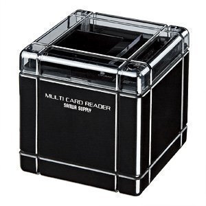 SANWA SUPPLY ADR-DMLT26BK USB2.0 デュアルバスカードリーダライタ