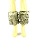 Winter Faux Fur Fuzzy Dance Ski Leg Warmer Short Boot Shoe Covers Elastic Gray