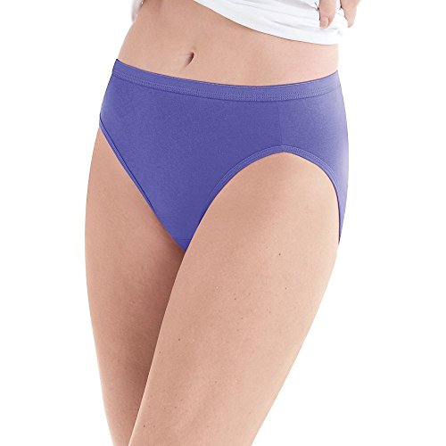 Hanes Ladies Cool Comfort Microfiber Hi-Cut Panties 5-Pack (M543AS)