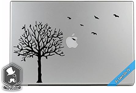 MacBook TV Commercial Birds Flying Out of a Tree Overlay Vinyl Decal Sticker Skin Mac Book Air Pro Laptop Notebook People Love
