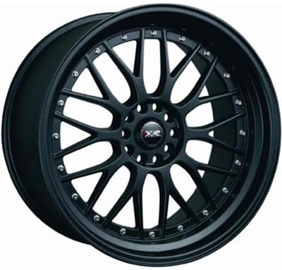 XXR 521 17X7 4X100/114.3 +38 FLAT BLACK