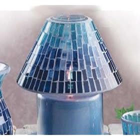 Biedermann &amp; Sons G400DB Mediterranean Blue Mosaic Shade