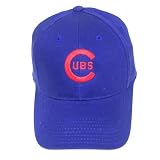 MLB CHICAGO CUBS ROYAL SNAP BACK COTTON HAT CAP ADJ NEW