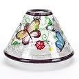 Yankee Candle Jar Shade - Butterfly Crackle Glass