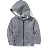 オールドネイビー OLD NAVY/ シェルパラインドフリースフード ミディアムグレーヘザー アウターパーカー 18～24ヶ月【並行輸入】