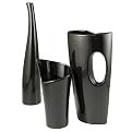 Porcelain Vase Collection - Black