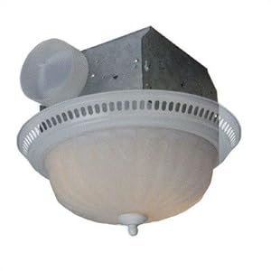 50 CFM Decorative Fan Gloss White