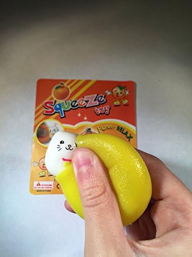 Lucky Cat Squeeze Toy Squishy Charm Fruit Lime
