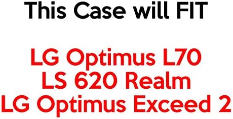 Mobiflare Slim Guard Armor Design Case for [LG Optimus L70, LS 620 Realm, Optimus Exceed 2] - Red Camo