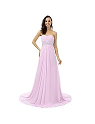 A-line General Print Pleated Lace-Up Beaded Chiffon Evening Dress/Wedding Party Dress 