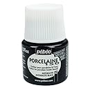 Pebeo Porcelaine 150 China Paint 45-Milliliter Bottle, Anthracite Black