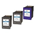 3x Druckerpatrone kompatibel f�r HP 2x 21XL+ 22xl f�r HP Deskjet 3910 3915 3918 3920 3930 3938 3940 3950 D1300 D1311 D1320 D1330 D1338 D1341 D1360 D1368 D1400 D1420 D1430 D1445 D1450 D1455 D1460 D1468 D1560 D1568 D2320 D2330 D2338 D2345 D2360 D2400 D2430 D2445 D2451 D2460 D2468 F2110 F2120 F2128 F2140 F2149 F2180 F2185 F2187 F2188 F2210 F2212 F2214 F2224 F2235 F2238 F2240 F2250 F2275 F2276 F2278 F2280 F2288 F2290 F2291 F310 F325 F335 F340 F350 F370 F375