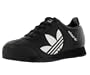 Adidas Kids' Samoa Trefoil XL Casual Shoe Black, White (3.5)
