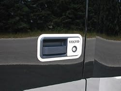 Volvo Truck Door Handle Chrome Trim and Key Guards