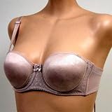 Venus $47 Lite Brown Strapless Bra #2088
