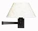 Kenroy Home 30110BRZ Simplicity Wall Swing Arm Lamp, Bronze