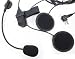 GSI Super Quality Upgraded Two-Way Radio Headset Kit for Half-Face Motorcycle Helmets - Noise Cancel