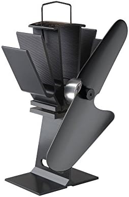 Pointells Fireplace Heat-Powered Ecofan - Silently Drives Heat from Wood-Burning Stove Throughout Entire House Without Electricity