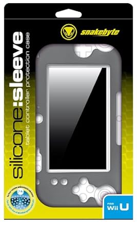 Snakebyte SB907388 Silicon Sleeve Black Kit de Protection Console compatible Wii U