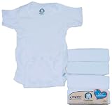 Gerber 5-Pack Short Sleeve White Onesies (Up to Size 3T)