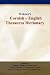 Books : Websters Cornish - English Thesaurus Dictionary