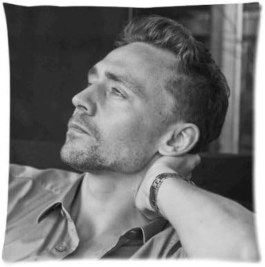 Newbility Superhero Series Thor Loki Tom Hiddleston Unique Custom Zippered Pillowcase Pillow Cases 16x16 inches(Two sides)