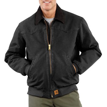 Carhartt Sandstone Santa Fe Flannel Lined