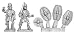 Xyston 15mm: Roman Penal Legion w/ Gallic Arms (8)
