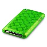 APPLE IPOD TOUCH 4TH GENERATION GEL CASE - GREEN PART OF THE QUBITS ACCESSORIES RANGE PART OF THE QUBITS ACCESSORIES RANGE