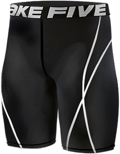 New 022 Take Five Skin Tights Compression Leggings Base Layer Black Running Short Pants Mens S - 3xl