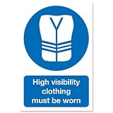 Stewart Superior Foam Board Sign High Visibility Clothing 200x300mm - Ref FB060