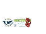 Tom's of Maine Natural Anticavity Toothpaste, for Children, Silly Strawberry, 4-Ounce Tubes (Pack of 6)