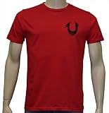 True Religion Brand Jeans Painted U Shirt-Red