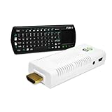 FAVI Android SmartStick with 1080p Steaming Media Player (built-in WiFi) and Mini Keyboard - 8GB